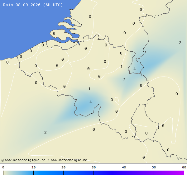Regen 24 uren