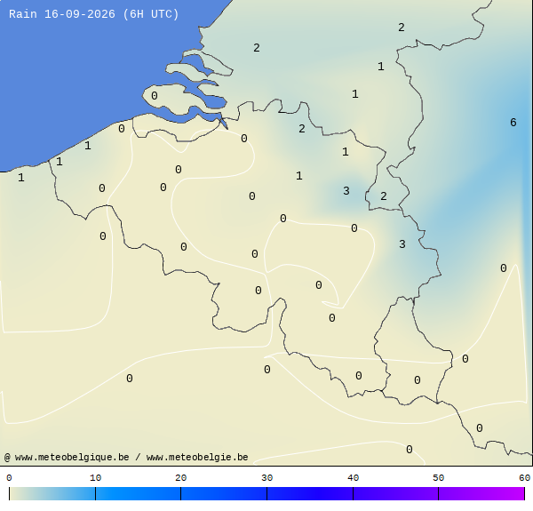 Pluies 24 heures