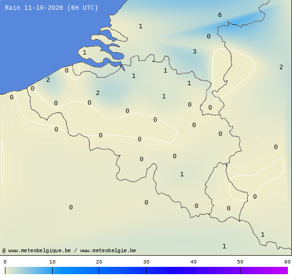 Regen 24 uren