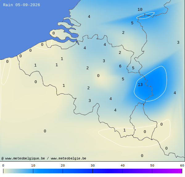 Regen 24 uren