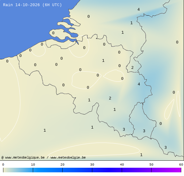 Regen 24 uren