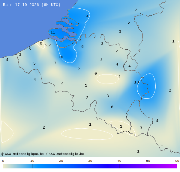 Regen 24 uren