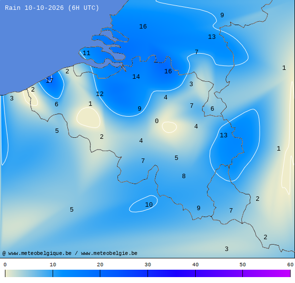 Regen 24 uren