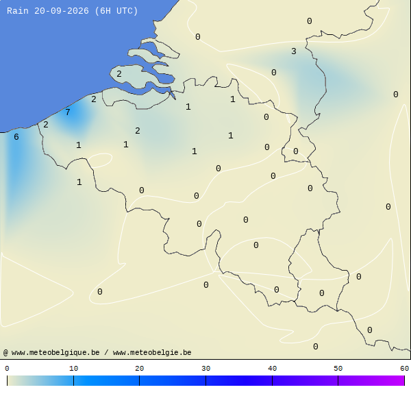 Pluies 24 heures