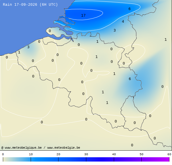 Pluies 24 heures
