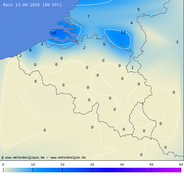 Regen 24 uren