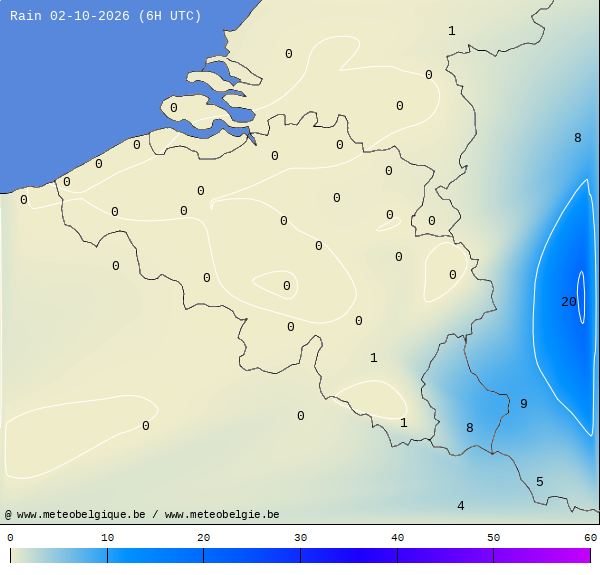 Regen 24 uren