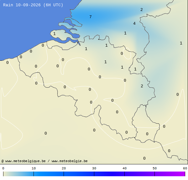 Regen 24 uren