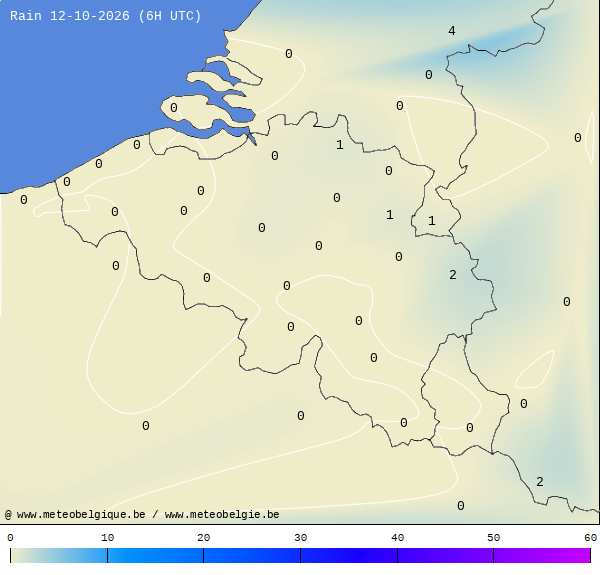 Regen 24 uren