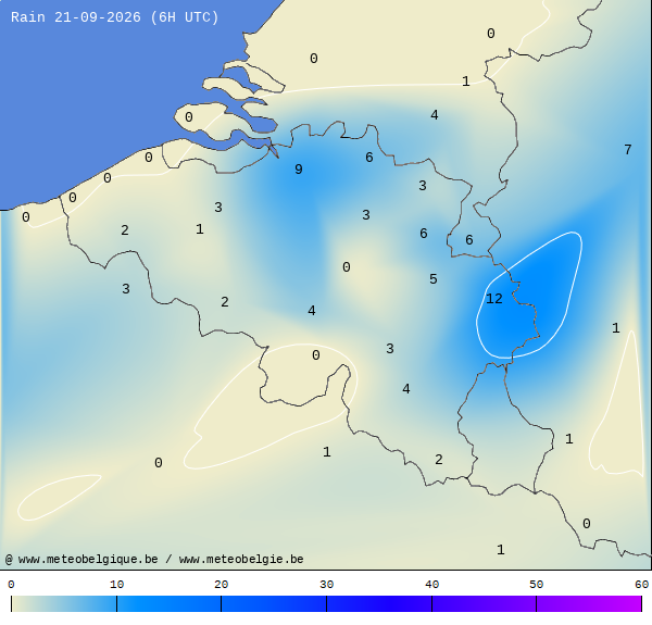 Regen 24 uren