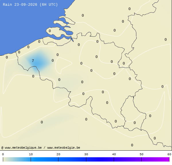Pluies 24 heures