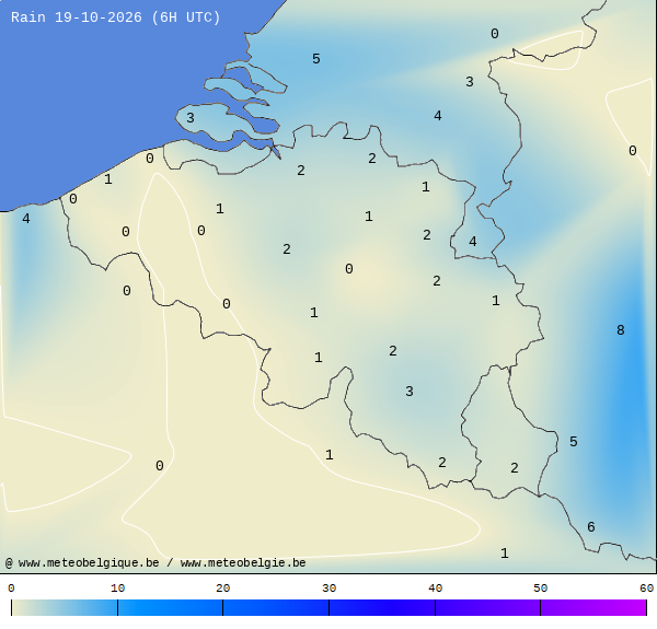Regen 24 uren