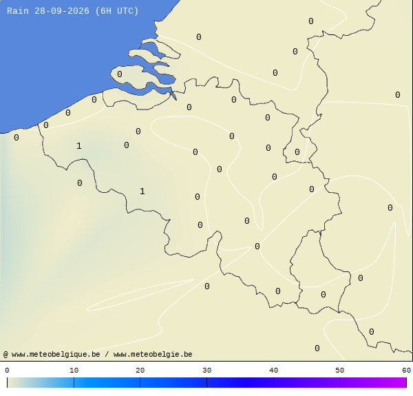 Regen 24 uren