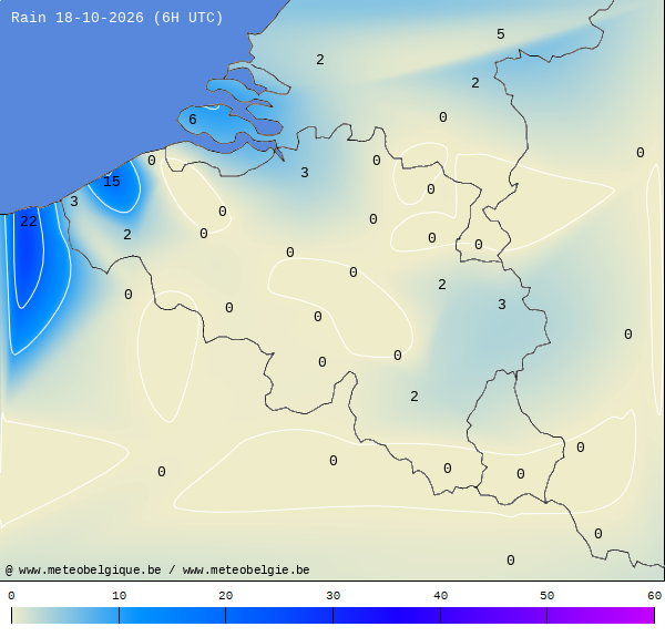 Regen 24 uren